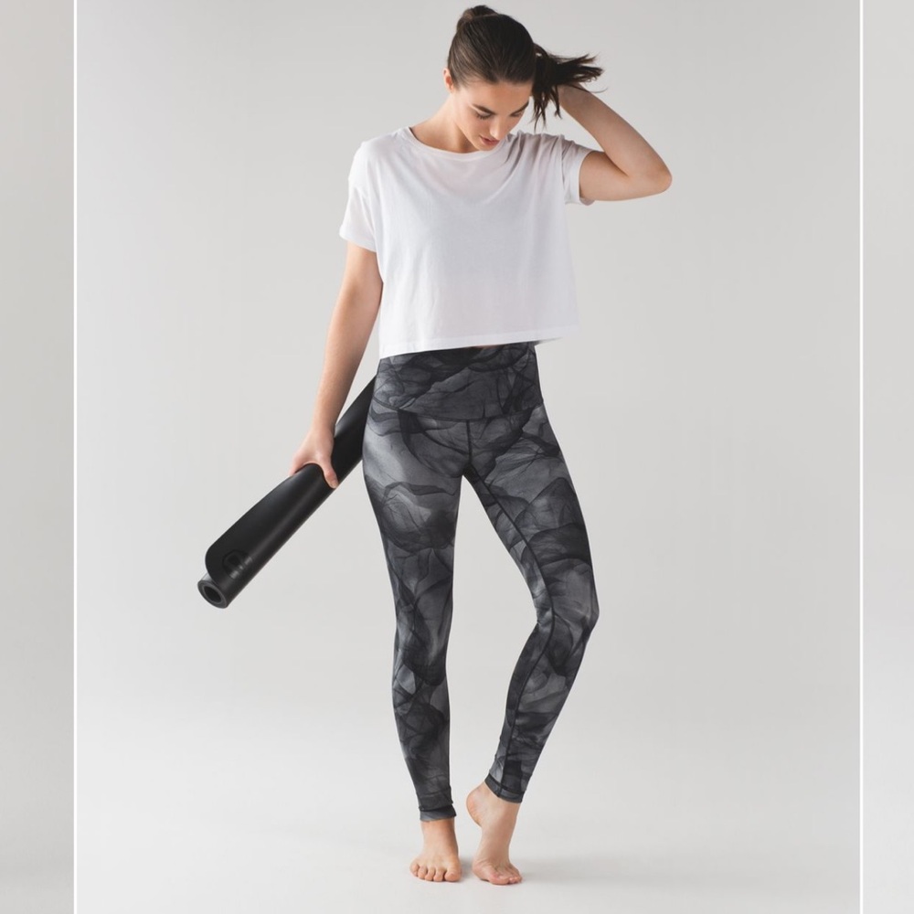 Like New Lululemon Wunder Under High Rise Leggings Size 8